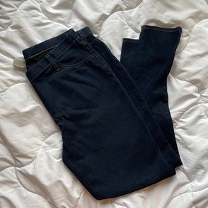 Dark blue jeggings